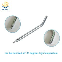 10pcs Dental 3 Way Syringe Tips Stainless Steel Syringe Spray Nozzles Tips Air Water Spray Triple Syringe For 3 Way Tube