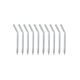 10pcs Dental 3 Way Syringe Tips Stainless Steel Syringe Spray Nozzles Tips Air Water Spray Triple Syringe For 3 Way Tube
