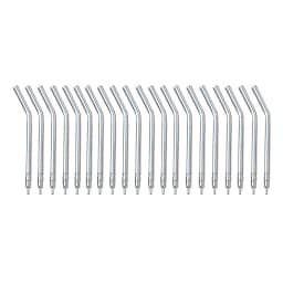 10pcs Dental 3 Way Syringe Tips Stainless Steel Syringe Spray Nozzles Tips Air Water Spray Triple Syringe For 3 Way Tube