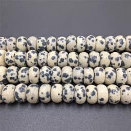 5*8mm Rondelle Stone Beads Chalcedony Natural Jaspers Abacus Beads Jades Loose Beads for Jewelry Making Bracelet DIY Necklace
