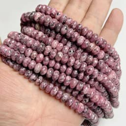 5*8mm Rondelle Stone Beads Chalcedony Natural Jaspers Abacus Beads Jades Loose Beads for Jewelry Making Bracelet DIY Necklace