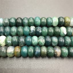 5*8mm Rondelle Stone Beads Chalcedony Natural Jaspers Abacus Beads Jades Loose Beads for Jewelry Making Bracelet DIY Necklace