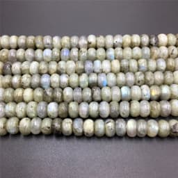 5*8mm Rondelle Stone Beads Chalcedony Natural Jaspers Abacus Beads Jades Loose Beads for Jewelry Making Bracelet DIY Necklace