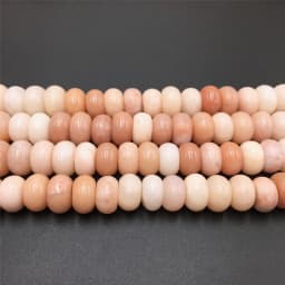 5*8mm Rondelle Stone Beads Chalcedony Natural Jaspers Abacus Beads Jades Loose Beads for Jewelry Making Bracelet DIY Necklace