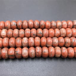 5*8mm Rondelle Stone Beads Chalcedony Natural Jaspers Abacus Beads Jades Loose Beads for Jewelry Making Bracelet DIY Necklace