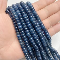 5*8mm Rondelle Stone Beads Chalcedony Natural Jaspers Abacus Beads Jades Loose Beads for Jewelry Making Bracelet DIY Necklace