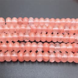 5*8mm Rondelle Stone Beads Chalcedony Natural Jaspers Abacus Beads Jades Loose Beads for Jewelry Making Bracelet DIY Necklace