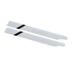 1 Pair 325mm 360mm Glassy Carbon Fiber Propeller Main Blades for RC Helicopter