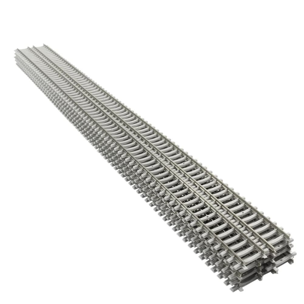 Evemodel 1pc/2pcs/5pcs Model Train 1:87 Railroad Cupronickel Tracks Flexible Rail Code 100 with Sleeper HO Scale 50cm HP17HO