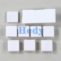 2sets Rubber Feet Full Set Dust Plug Cover Screw Plastic Plug Feet Cover For PS3 Slim 2000 3000 4000 Console