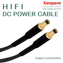 OCC High-Fidelity DC Power Cable USB A-2.5mm/2.1mm HiFi Dedicated Audiophile Audio DC2.5-2.1 DC USB Audio Cable