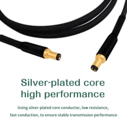 OCC High-Fidelity DC Power Cable USB A-2.5mm/2.1mm HiFi Dedicated Audiophile Audio DC2.5-2.1 DC USB Audio Cable