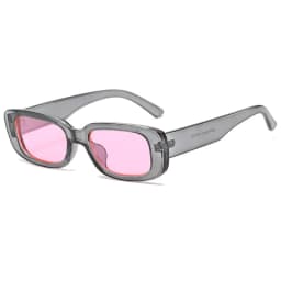 OEC CPO Small Square Sunglasses Women Plastic Frame Orange Gradient Sunglasses Female Trendy Brand Designer Eyeglasses UV400
