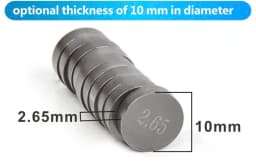 10mm Motorcycle Engine Parts Adjustable Valve Gasket Shim 28pcs 27pcs 1.85 - 3.2 mm For KT/M For Harley Davi/dson For Aprilia