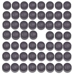 10mm Motorcycle Engine Parts Adjustable Valve Gasket Shim 28pcs 27pcs 1.85 - 3.2 mm For KT/M For Harley Davi/dson For Aprilia