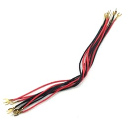 5 Pairs Physics Experimental Equipment Cold Circuit Terminal Wire for Electrical Circuit Experiment U-Shaped Connector Wire
