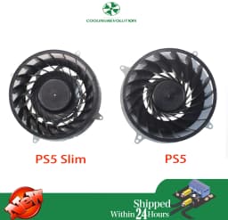 Cooling Fan Internal Fan Single Acting Cooling Fan for Sony PlayStation 5 PS5 Slim Host 1154GS-12M WB-01 12047GS-12N-WB-0