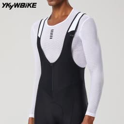 YKYWBIKE Cycling Jersey Full Sleeve Bike Shirt Unisex Underwear Race Bicycle Clothing Mesh Base Layer MTB Road Bike Sport Wear