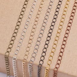 5m/lot 2.5 2.8 3.6 4.8 mm Long Open Link Ring Extended Extension Necklace Chains Tail Extender Chain For Jewelry Making Supplies