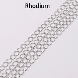 5m/lot 2.5 2.8 3.6 4.8 mm Long Open Link Ring Extended Extension Necklace Chains Tail Extender Chain For Jewelry Making Supplies