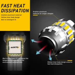W16W T15 LED T16 Bulb Canbus Error Free Backup Reverse Led 921 912 LED Bulbs Car Lights Brake Lamp Stop Light Xenon White DC12V