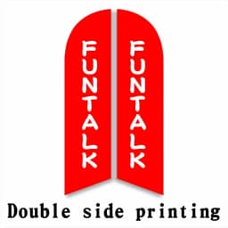 Beach Feather Flag Graphic Customized Printing Banner Free Design Promotion Opening Celebration Outdoor Advertising Decoration