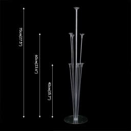 1/2 set Latex Balloon Holder Balloons Stand Column Metallic Balloons Baby Shower Kids Birthday Party Wedding Decoration Supplies