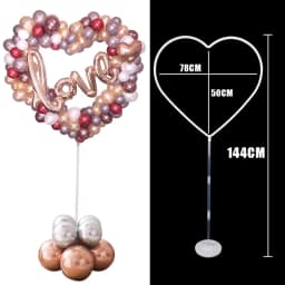 1/2 set Latex Balloon Holder Balloons Stand Column Metallic Balloons Baby Shower Kids Birthday Party Wedding Decoration Supplies