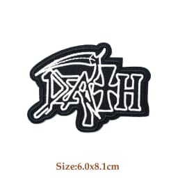 ROCK BAND Iron On Patches Cloth Mend Decorate Clothes Apparel Sewing Decoration Applique Badges Heavy Metal MUSIC