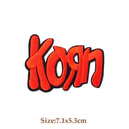 ROCK BAND Iron On Patches Cloth Mend Decorate Clothes Apparel Sewing Decoration Applique Badges Heavy Metal MUSIC