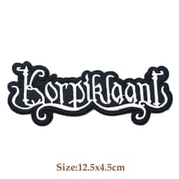 ROCK BAND Iron On Patches Cloth Mend Decorate Clothes Apparel Sewing Decoration Applique Badges Heavy Metal MUSIC