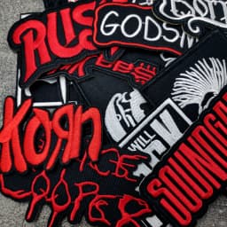 ROCK BAND Iron On Patches Cloth Mend Decorate Clothes Apparel Sewing Decoration Applique Badges Heavy Metal MUSIC