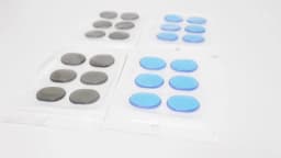 6/12/24Pcs Drum Mute Pad Transparent Silicone Jazz Snare Drum Muffler 3 Colors Optional/A Great Assistant for Drum Set Players