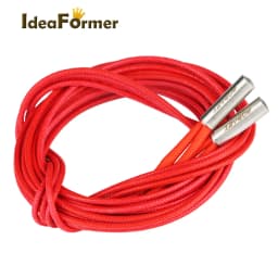 IdeaFormer 1pcs 3D Printers Cartridge Heater 12V/24V 40W 6*20mm 1m For MK Mendel Reprap Extruder Parts 12V 24V 40W Heat Parts