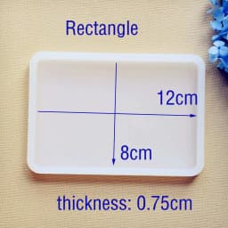 SNASAN Square Round Oval Rectangle Scrapbooking Silicone Mold For Jewelry Resin Silicone Mould Handmade DIY Epoxy Resin Molds
