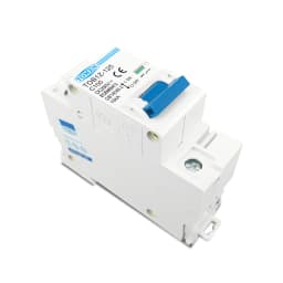 TOMZN 1PCS TOMZN 1P 125A DC MCB 250V Circuit Breaker PV System C curve Battery Main Switch