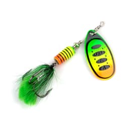 FTK Spinner Bait Fishing Lure Spoon 1pc Feather Saltwater Lure Accessories Treble Hook Metal Hard Lure Wobblers Tackle