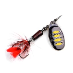 FTK Spinner Bait Fishing Lure Spoon 1pc Feather Saltwater Lure Accessories Treble Hook Metal Hard Lure Wobblers Tackle