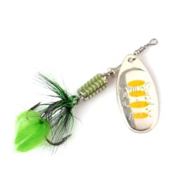 FTK Spinner Bait Fishing Lure Spoon 1pc Feather Saltwater Lure Accessories Treble Hook Metal Hard Lure Wobblers Tackle