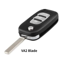 KEYYOU 2/3 Buttons Filp Car Remote Key Case shell for Renault Fluence Clio Megane Kangoo Modus Auto Key With NE73/VA2 Blade