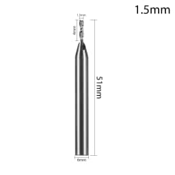 Carbide Milling Cutter 2 Flute Straight Shank End Router Bit Mill 4mm 6mm 8mm 10mm 12mm CNC Tools Stainless Special HRC65