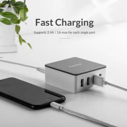 ORICO 4 Port USB Charger Super low price US Plug Universal Desktop Power Adapter 5V 6A 30W Output for Samsung iPhone Huawei