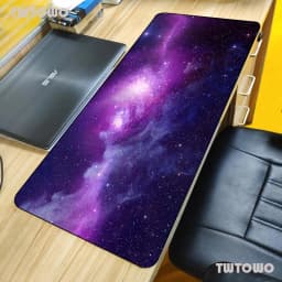 Space Large mouse pad Gaming Mouse mat Anti-slip Rubber mice pad PC Computer Gamer Mousepad Desk Mat Edge for CS GO LOL Dota