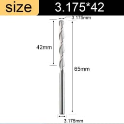Vsharp 2 Flutes Ball Nose End Mill 3.175/4/ 6/8mm Shank Tungsten Carbide Engraving Milling Cutter Wood MDF 3D Carving CNC Tool