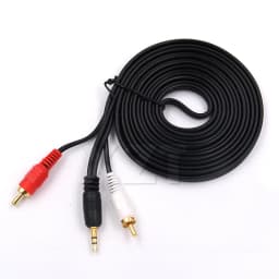 15m/10m RCA Cable 3.5mm Jack to 2 RCA Aux Cable 3.5 mm to 2RCA Adapter Splitter Audio Cable for TV Box Home Theater Speaker Wire