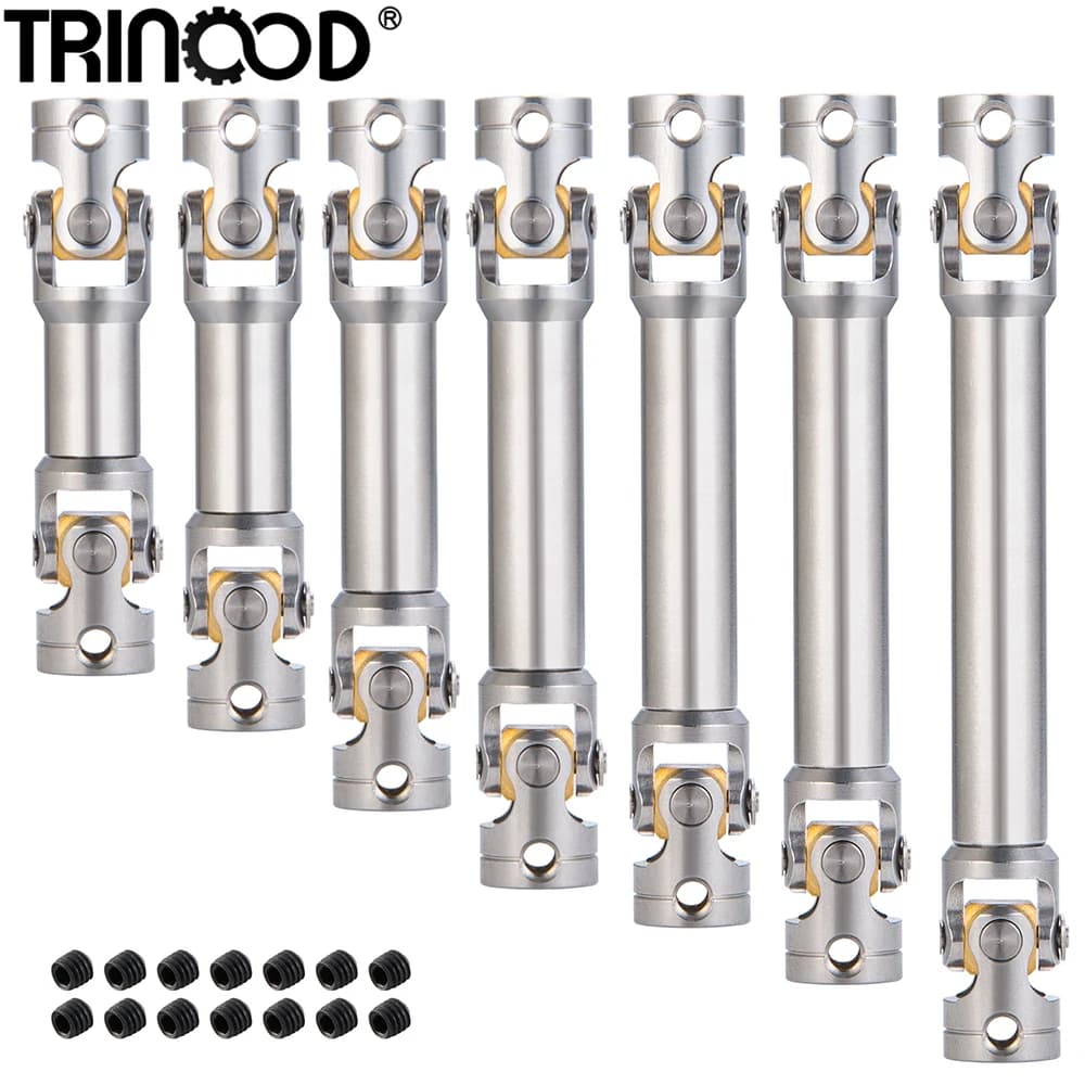 TRINOOD 1PCS Tamiya Drive Shaft Joint for 1/14th Scale Tamiya RC Trailer Tractor Truck Model Car Upgrade Parts