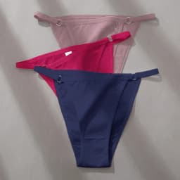 FINETOO 3Pcs/set Women's Cotton Panties Low Waist Bikini Briefs M-2XL Ladies Underwear Female Soft Solid Underpants Lingerie New