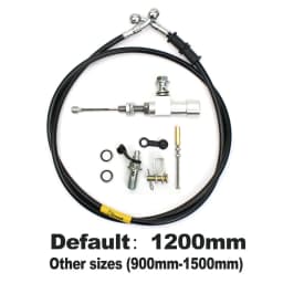 12.7mm Piston Motorcycle Hydraulic Clutch Master Cylinder Rod Brake Pump M10x1.25mm CNC Aluminum For Motocross Dir Bike Motos
