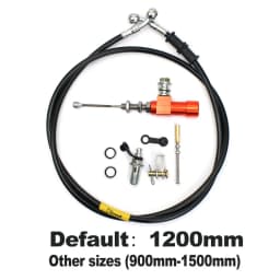 12.7mm Piston Motorcycle Hydraulic Clutch Master Cylinder Rod Brake Pump M10x1.25mm CNC Aluminum For Motocross Dir Bike Motos