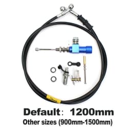 12.7mm Piston Motorcycle Hydraulic Clutch Master Cylinder Rod Brake Pump M10x1.25mm CNC Aluminum For Motocross Dir Bike Motos
